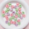 oly-1c93566002dc0db9ea1ea7e38d35cf7d Wholesale Hand-Painted Acrylic Flower Beads DIY Phone Charm Accessory Multi Color Cute Jewelry Making Kit for Bag Keychain Gift