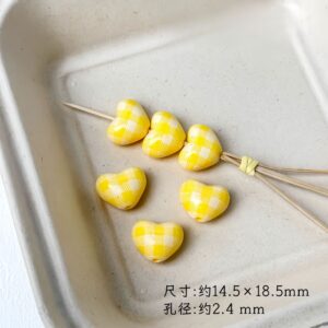 07-yellow / See pictures for size (sold by the piece)
