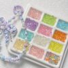 oly-1d1efd862c70c1f3855f5e22e98a5c15 Wholesale Candy Transparent Acrylic Peanut Loose Beads in Fruit Green for DIY Jewelry Making and Phone Strap Accessories
