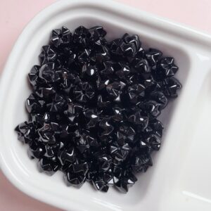05-Black / The size is about 8mm, and the aperture is about 1.5mm