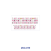 oly-1d8fade16b1eb6fe610b0e19cf6962f4 Wholesale 8pcs Portrait Print & Ghost Letter Floral Pattern 3oz Cup Stickers Wrap OLY Exclusive