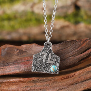 Wine bottle necklace