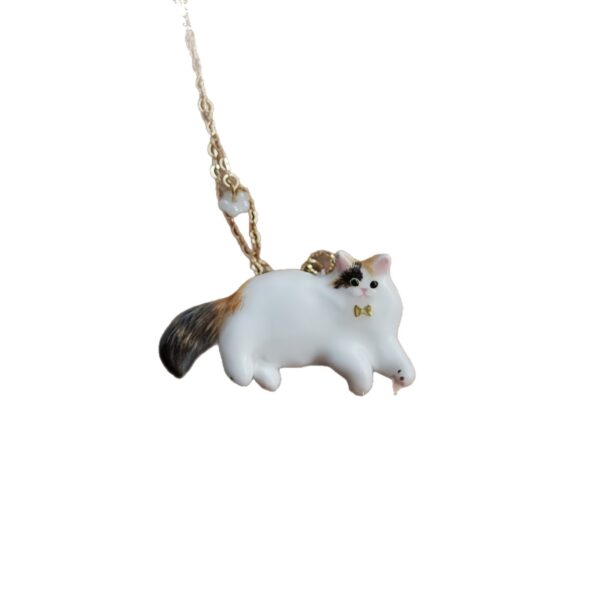 oly-1ebf8b4e7dff712e7f2776f909834412 Wholesale Copper Electroplated 3D Animal Pendant Necklace Cute Dog Cat Squirrel Design Fashion Gift
