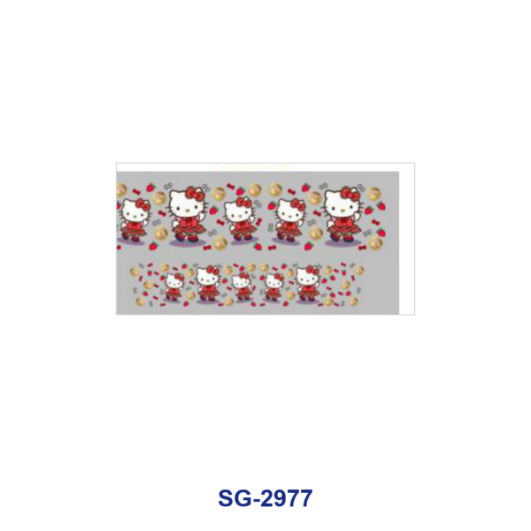 Wholesale 8pcs Mixed Cute Cartoon Figure Nature Pattern 3oz Cup Stickers Wrap OLY Exclusive