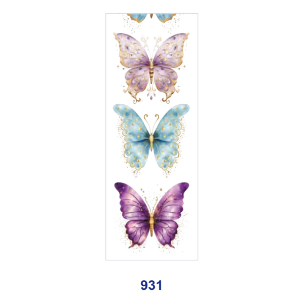Wholesale 2/8/16pcs Cute Cartoon Cat Lock Heart & Colorful Butterfly Print Pen and Bookmark Stickers UV DTF Wraps OLY Exclusive