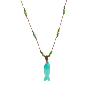 Little Blue Fish Necklace
