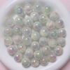 Wholesale 16mm UV Plated Cat Eye Resin Beads for DIY Phone Chain Keychain Jewelry Accessory Craft Supply