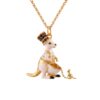 oly-2083d5569dae7d4146fe9dfd27a5cdbc Wholesale Chic Animal Pendant NecklaceElectroplating Copper Koala Kangaroo Sugar Glider Fashion Accessory Gift