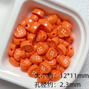 14-orange / See pictures for size (sold by the piece)