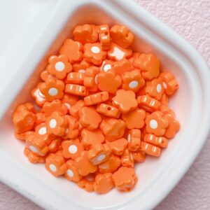 12-Orange / The size is about 10mm, the aperture is about 1mm