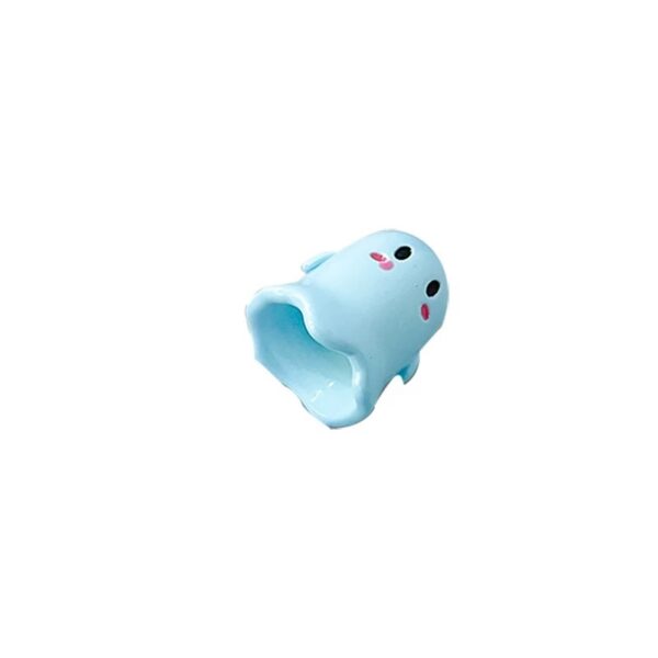 Wholesale Light Purple Cartoon Ghost Painted Acrylic Beads for DIY Jewelry, Phone Charm, Car Keychain Making - Trendy Craft Supply