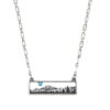 oly-20eb8dd4f83dbee61b15198e2bca14c1 Wholesale Zinc Alloy Ancient Silver Geometric Hollow Mountain Moonstone Design Necklace Retro Layering Jewelry Accessory For Boutique Resale