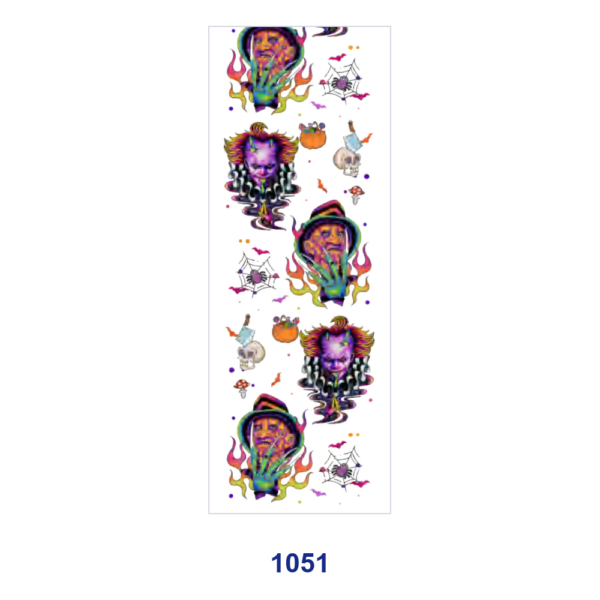 Wholesale 2/8/16pcs Skeleton Zombie Pumpkin Halloween Print Pen and Bookmark Stickers UV DTF Wraps OLY Exclusive