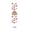 Wholesale 2/8/16pcs Coquette Bow Pink Rhinestone Girl Style Pen and Bookmark Stickers UV DTF Wraps