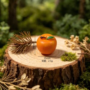 3d yellow apple