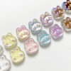 oly-2307f84bd2fd6778cab41da7d1791022 Wholesale Cute Rabbit Head Acrylic Beads DIY Craft Supplies for Phone Straps Hair Ties Bag Charms