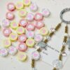 oly-2359510d8d3b590204c67c7f933d68ba Wholesale Colorful Baked Enamel Acrylic Letter Heart Beads DIY Phone Charm Keychain Fashion Accessory Craft Supply for Boutique Resale