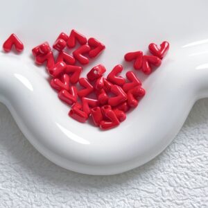 16-red / Size is about 8mm, hole diameter is about 1.4mm