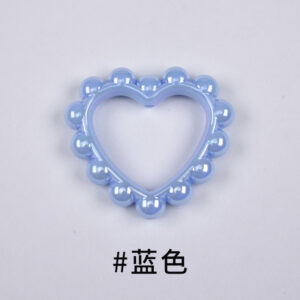 14-Blue / Size is about 39 * 43mm, aperture is about 2.6mm