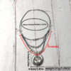 Wholesale Silver Alloy Wax Rope Ring Pendant Necklace For Men Retro Geometric Design Fashion Jewelry Accessory Boutique Resale Gift