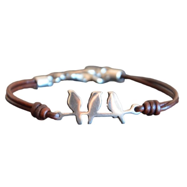 Wholesale Vintage Bohemian Leather Cord Bracelet Unisex Electroplated Hand Jewelry Everyday Wear Fashion Accessory