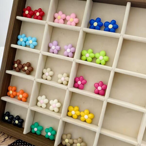 oly-255c840acabab57222a308c4454332d8 Wholesale Cute Flower Acrylic Beads DIY Craft Supplies for Bracelet Keychain Phone Charm Boutique Resale