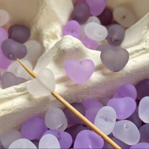 15-purple series / Size is about 10*12.7mm, hole diameter is about 2mm