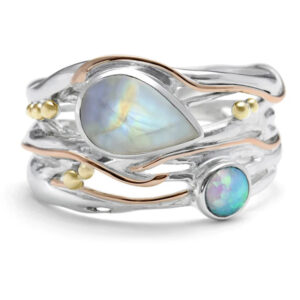 Wholesale Electroplated Alloy Geometric Hollow Bohemian Women S Ring Vintage Style Fashion Jewelry Gift For Everyday Wear