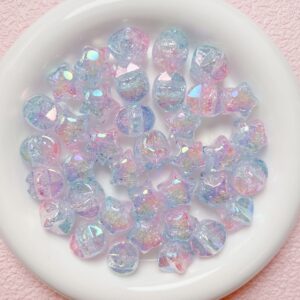 02-blue powder / Size is about 17mm, hole diameter is about 4mm