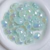 oly-26e17b91397a2960ed18f4840303d4e7 Wholesale Purple Jelly Heart Acrylic Beads UV Coated for DIY Phone Charms Bracelets Jewelry Accessory Boutique Resale