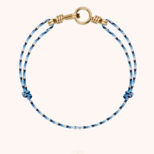 Blue black (gold) bracelet