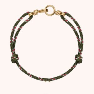 Olive green bracelet