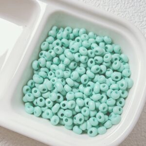 10-Cyan / The size is about 5*6mm, the aperture is about 1.8mm