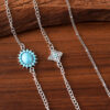 Wholesale Vintage Bohemian Imitation Turquoise Bracelet 3 Pack Zinc Alloy Fashion Accessory For Gift And Everyday Wear