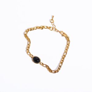 black bracelet