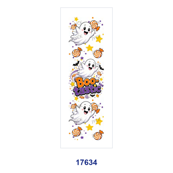 oly-28ee58be3db24169f671a1fbe53494f6 Wholesale 2/8/16pcs Sweet Kawaii Ghost Pumpkin Monster Halloween Pen and Bookmark Stickers UV DTF Wraps