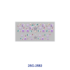 Wholesale 8pcs Pastel Color Star Glitter Print 3oz Cup Stickers Wrap OLY Exclusive