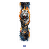 Wholesale 2/8/16pcs Cute Puppy Superhero Dolphin Tiger Wolf Rock Music Character Print Pen and Bookmark Stickers UV DTF Wraps OLY Exclusive