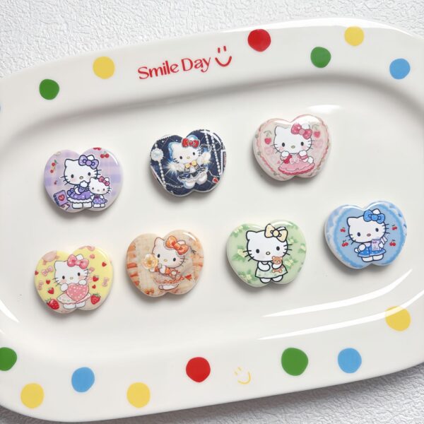 oly-29a1e714839a02f5dcc3541a5ff1ebe4 Wholesale Acrylic Cartoon Cat Double-Sided Printed Beads for DIY Phone Charms, Keychains & Bag Charm Jewelry Accessory OLY Exclusive