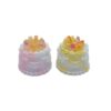 Wholesale Pink Resin Fruit Birthday Cake Figurine DIY Craft Accessory Decorative Gift Boutique Resale