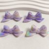 oly-29f5e1783cb2090e31f05c6d0091f304 Wholesale Starry Glow 3D Bow Acrylic Beads Electroplated DIY Phone Charm Keychain Jewelry Accessory Gift
