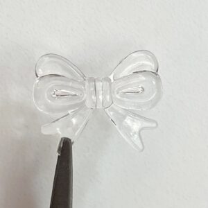 05# transparent bow tie