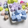 oly-2ad00634b13793730f8481e97ae425ef Wholesale Chic Acrylic Cube Beads 15mm Light Gray Baked Paint Large Hole for DIY Phone Chain Jewelry Craft