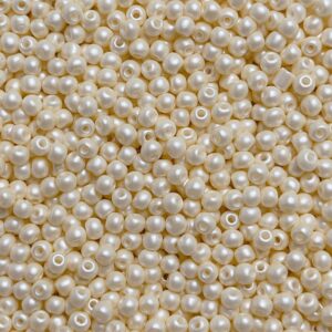 01-Pearl White / 3mm(500/bag)