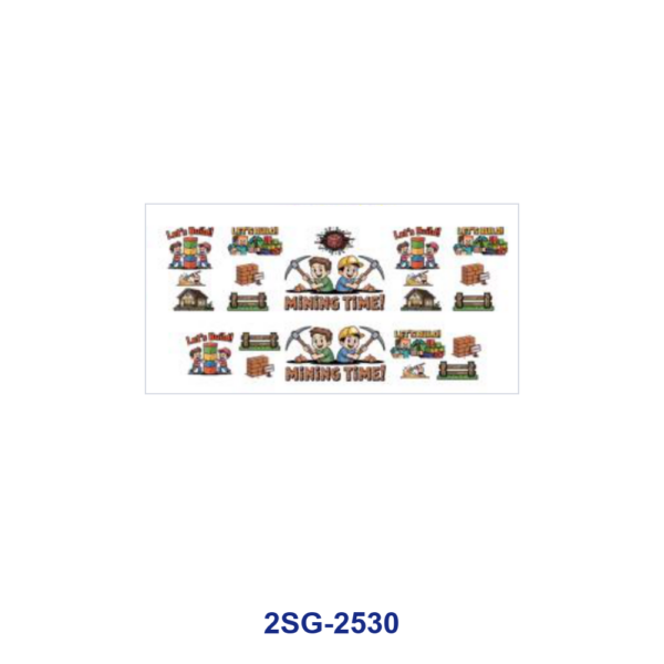 oly-2aec15d7bd67465d71dc6631e240fd4f Wholesale 8pcs Game Character Bee Floral Pattern 3oz Cup Stickers Wrap OLY Exclusive