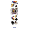 Wholesale 2/8/16pcs Spooky Horror Character Bat Pumpkin Print Pen and Bookmark Stickers UV DTF Wraps OLY Exclusive