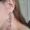 Wholesale Alloy Retro Snake Geometric Earrings For Women Fashion Jewelry Accessory