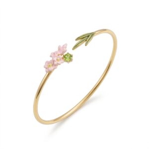 August Flower Bracelet