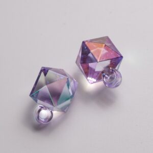 01-purple / Size is about 21 * 16mm