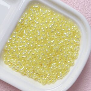E29-01-Yellow / The size is about 4*6.5mm, the aperture is about 1.2mm